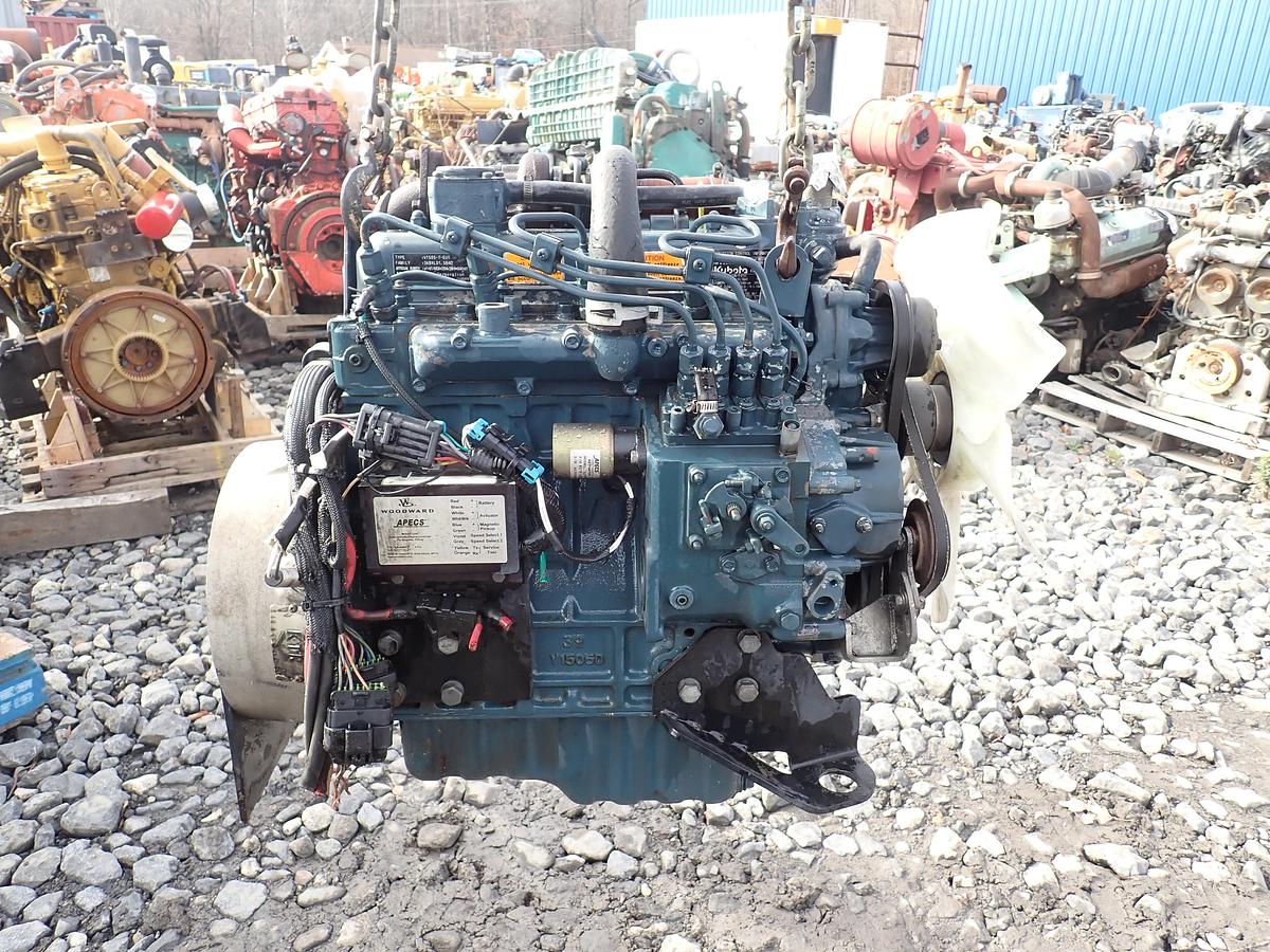 Used 2011 Kubota V1505-T-ET03 Turbo Diesel Engine