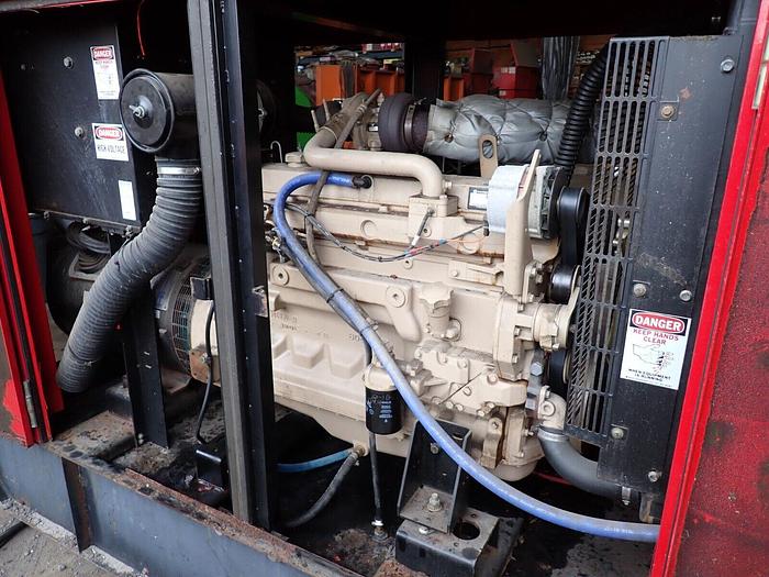 Used 2004 Baldor TS130T 130 KW Generator LOW HOURS! VIDEO! Deere Diesel Enclosed