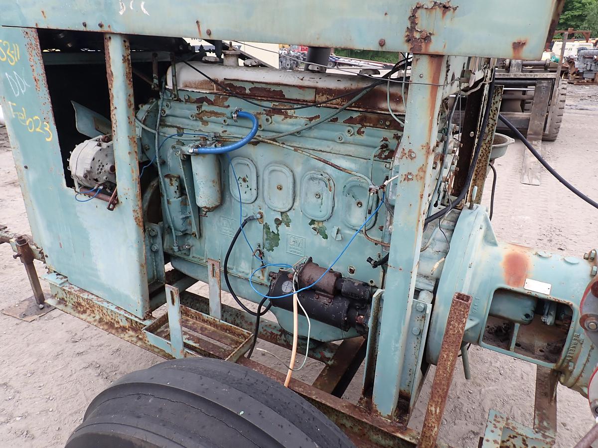 Used Berkeley B6JQBM 8x6 Water Irrigation Pump DETROIT 6-71