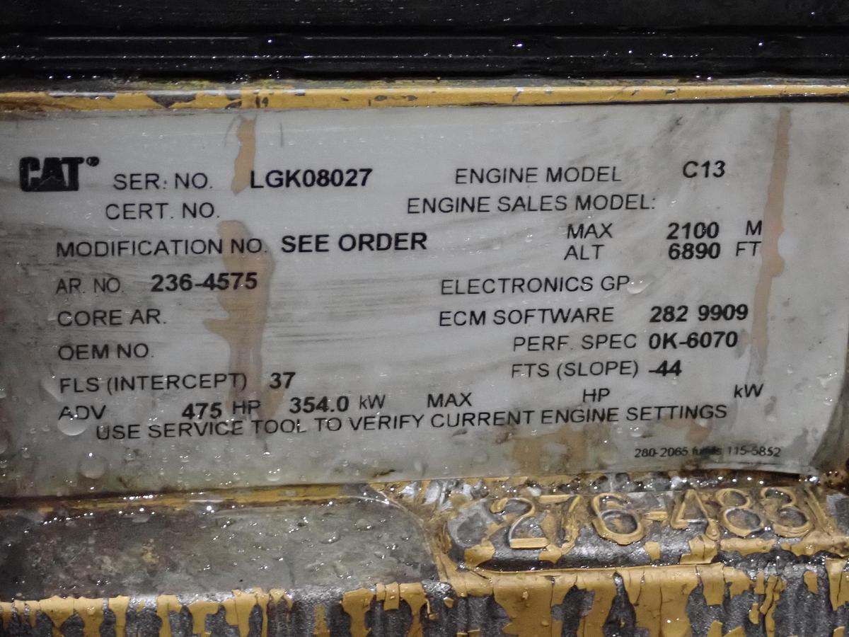 Used 2007 CAT C13 Diesel Engine AR # 236-4575