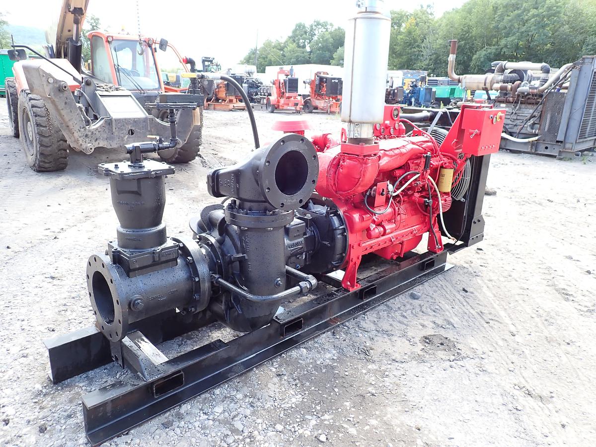 Used Cornell 8H-RP-EM18 10X8 Water Pump CAT 3306 DIESEL