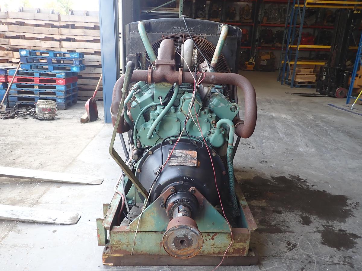 Used Detroit Diesel 8V71TA Industrial Engine w/ PTO CLUTCH!