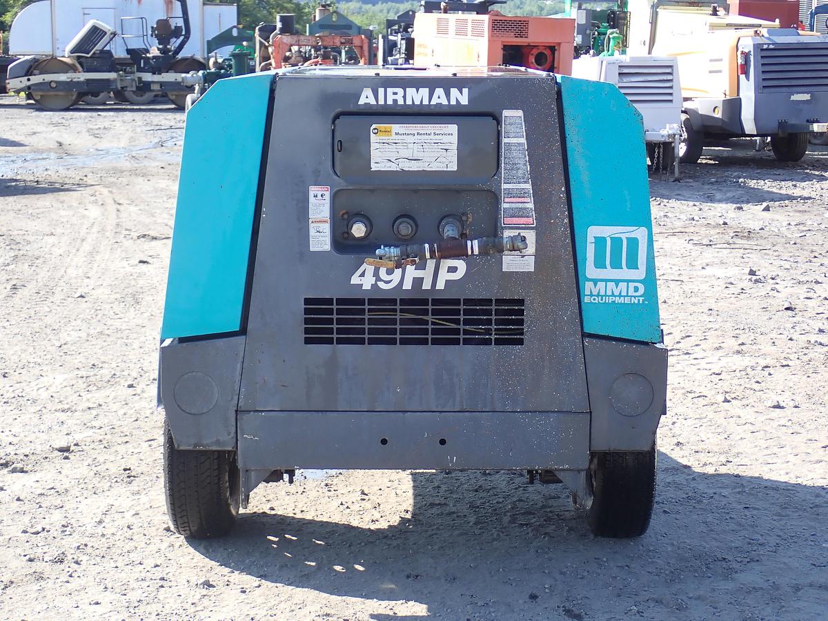 Used 2008 Airman PDS185S 185 CFM Air Compressor