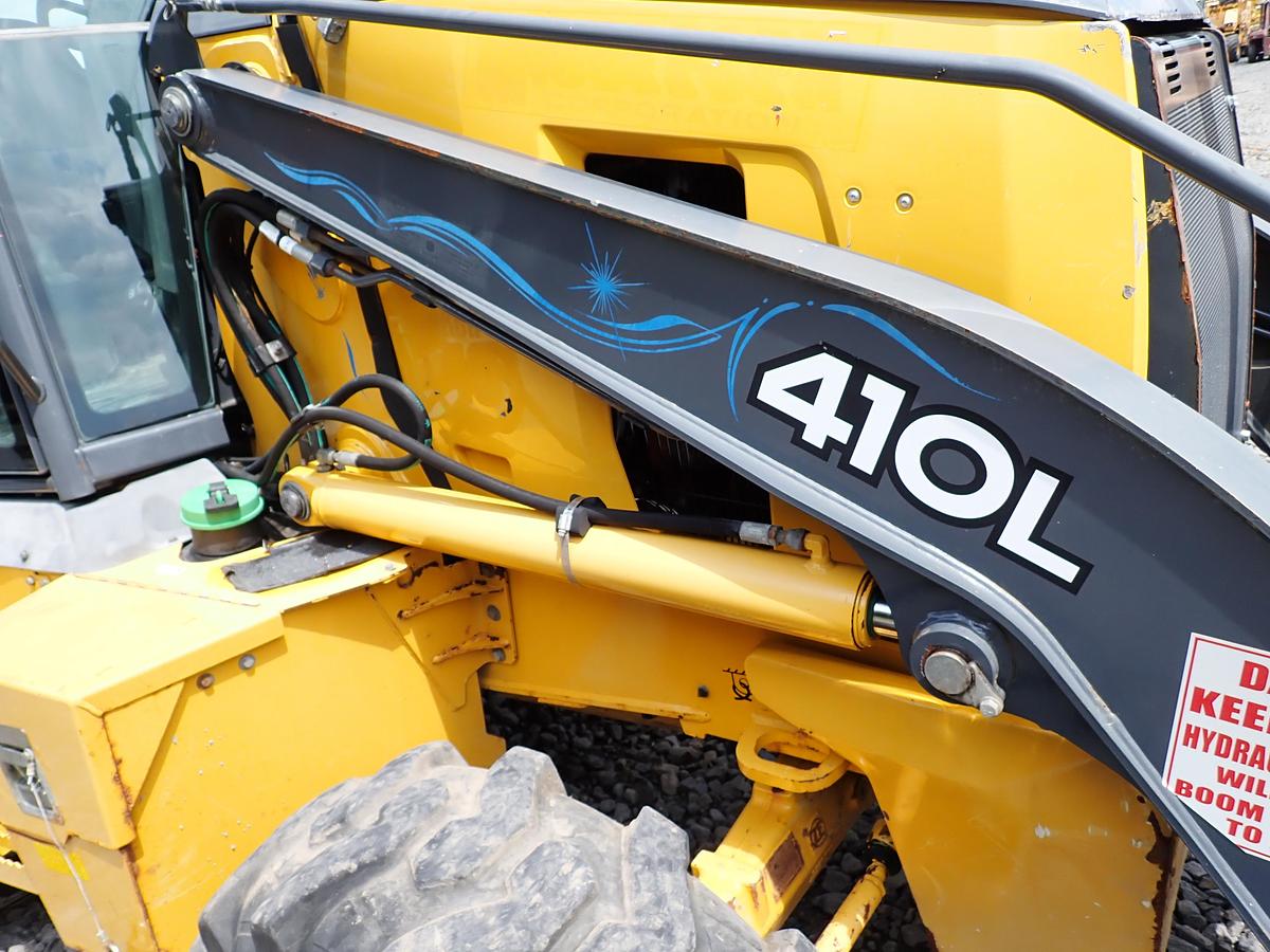 Used 2018 John Deere 410L Loader Backhoe LOADED! Q/C FORKS EXTENDAHOE