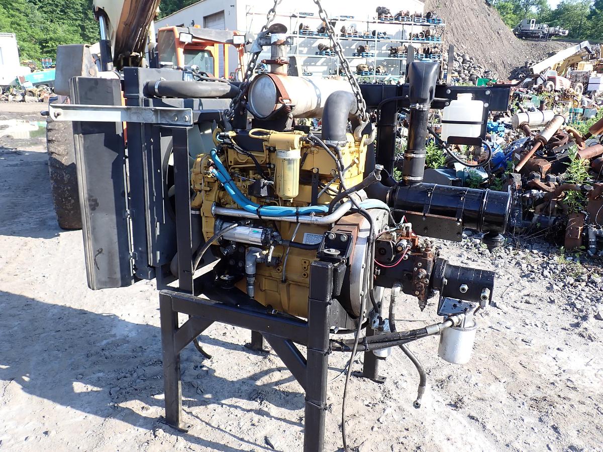 Used 2007 CAT 3054C Diesel Engine Power Unit 871 HOURS!