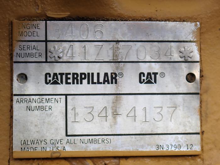 Used 2000 CAT 3406C Diesel Engine A/R 134-4137 375L Excavator