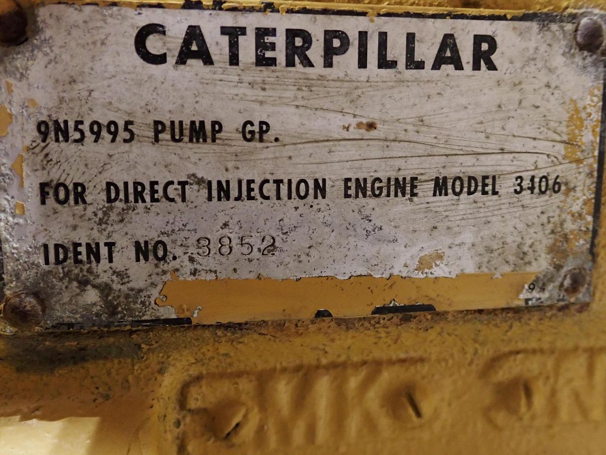 Used 1981 CAT 3406A Diesel Engine 325 HP