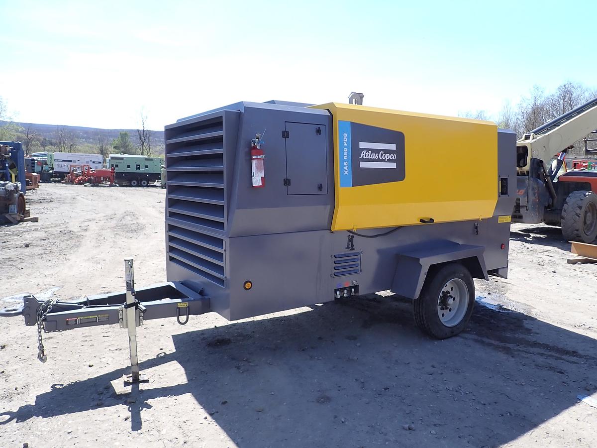 Used 2020 Atlas Copco XAS950 PD8 950 CFM Air Compressor