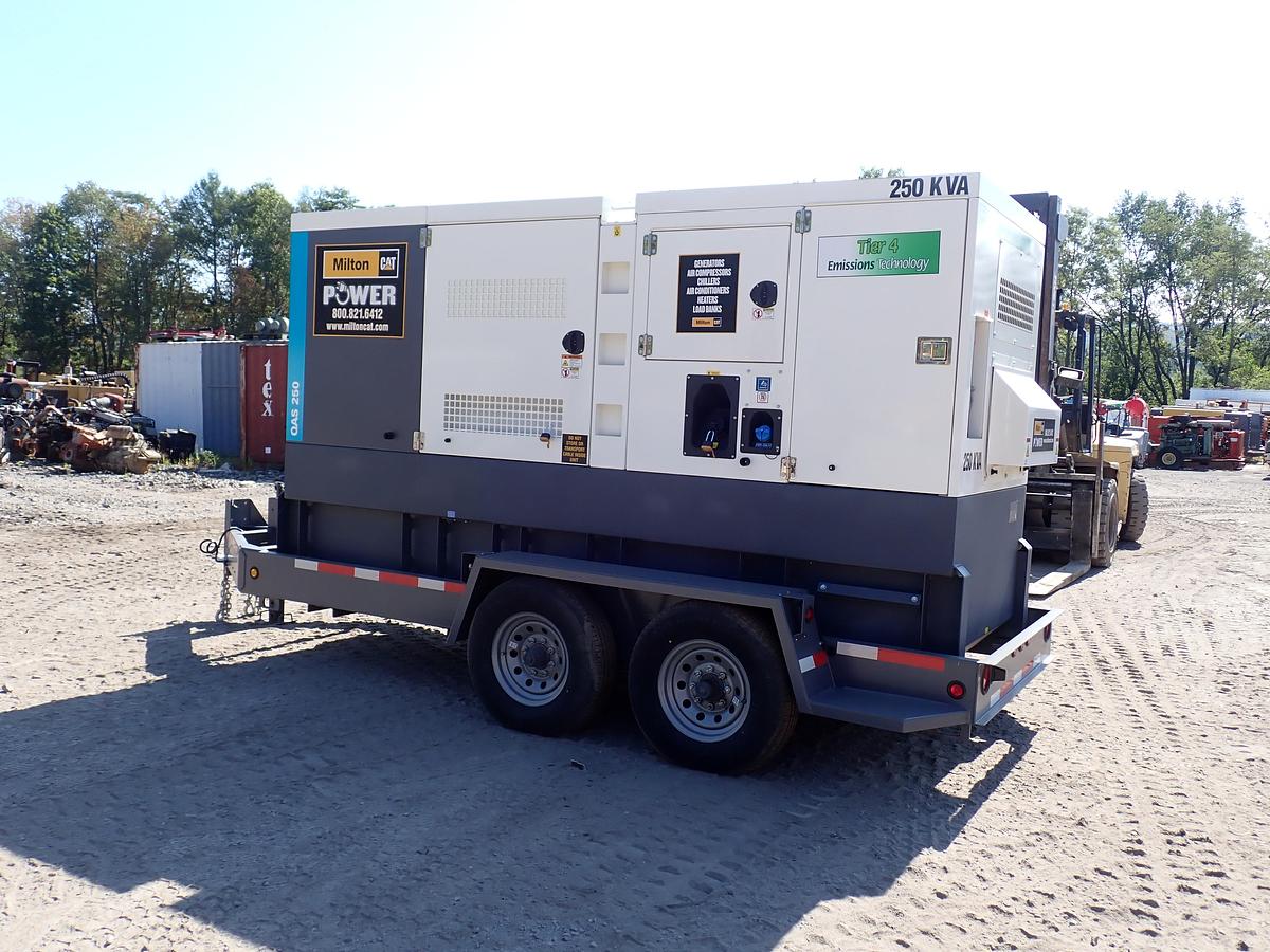 2024 Atlas Copco QAS250 Generator Set UNUSED FACTORY WARRANTY!