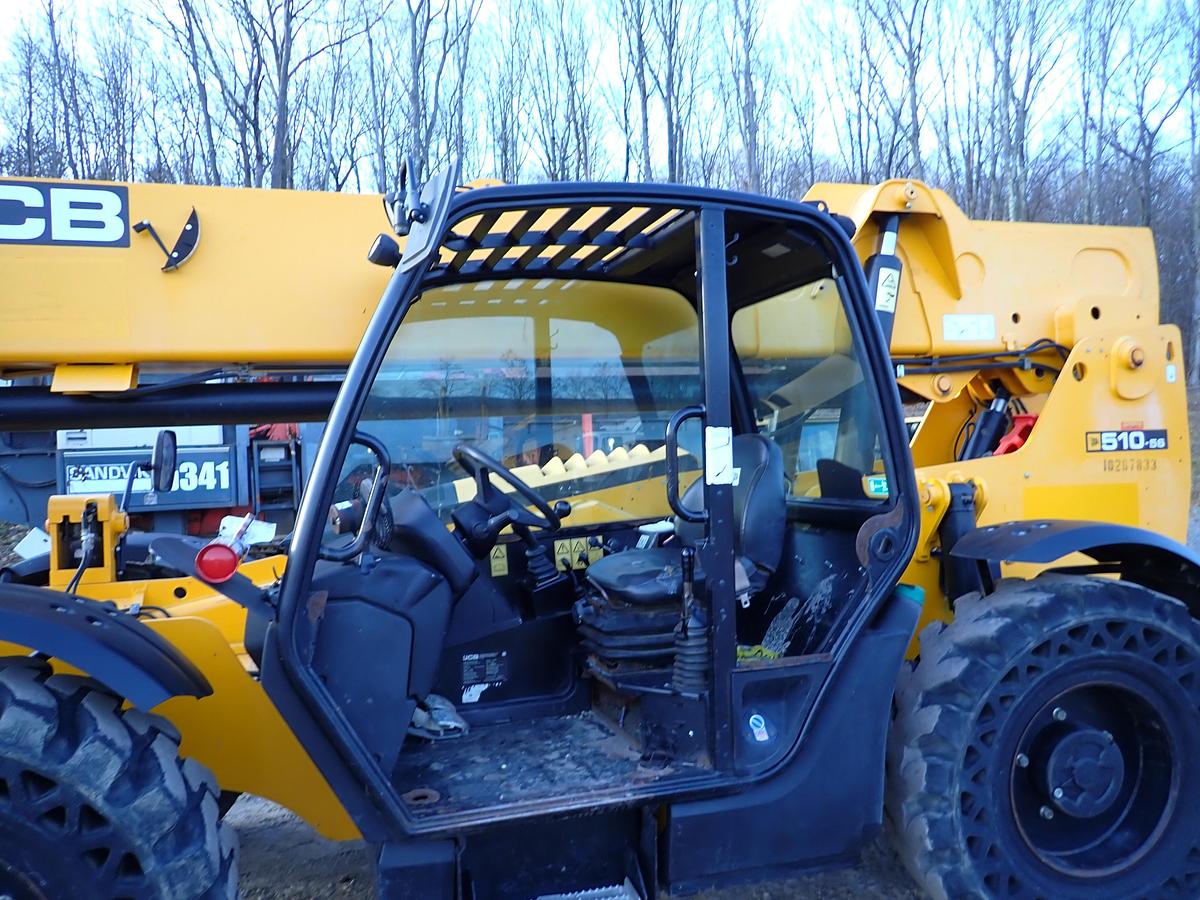 Used 2019 JCB 510-56 10K Telehandler 3200 HOURS