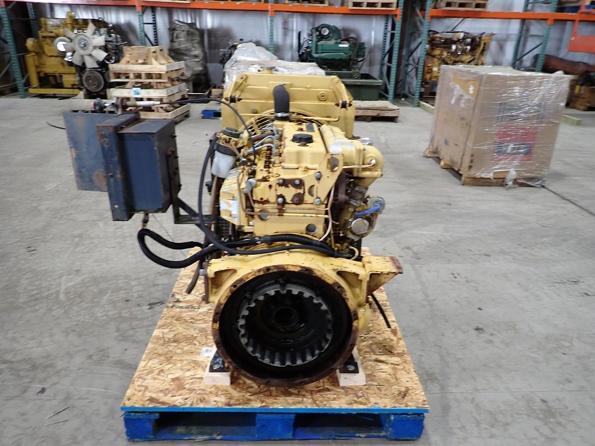 Used CAT 3054 Turbo Diesel Engine POWER UNIT 108 HP!