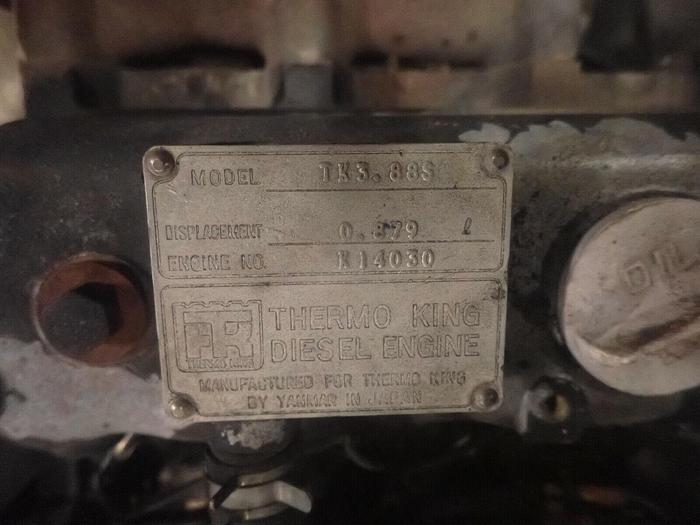 Used Yanmar 3TNA72 Diesel Engine RUNS EXC. VIDEO! TK3.88S Thermoking John Deere