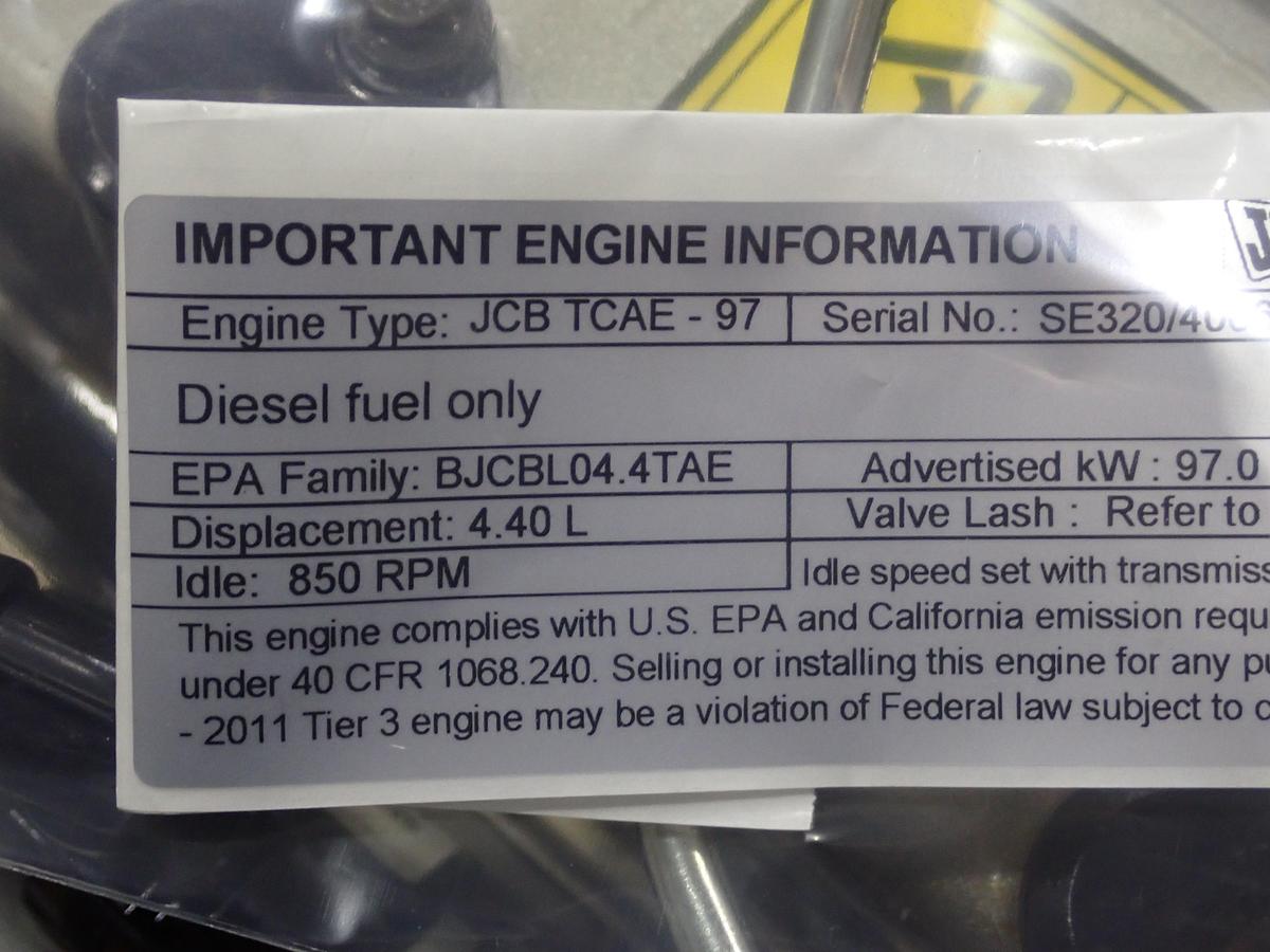 2011 JCB 444 TCAE-97 Diesel Engine UNUSED!