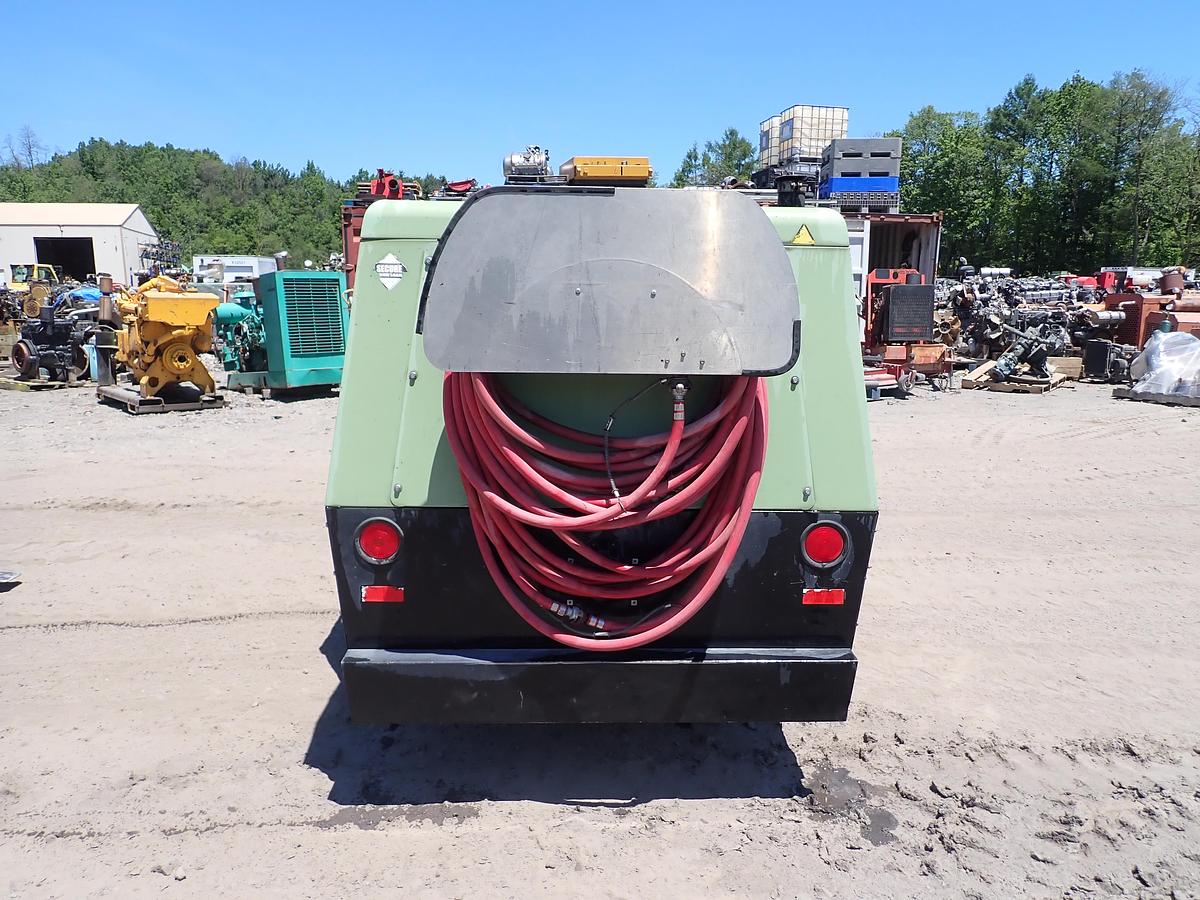 Used 2012 Sullair 375CA3 375 CFM Air Compressor CAT DIESEL