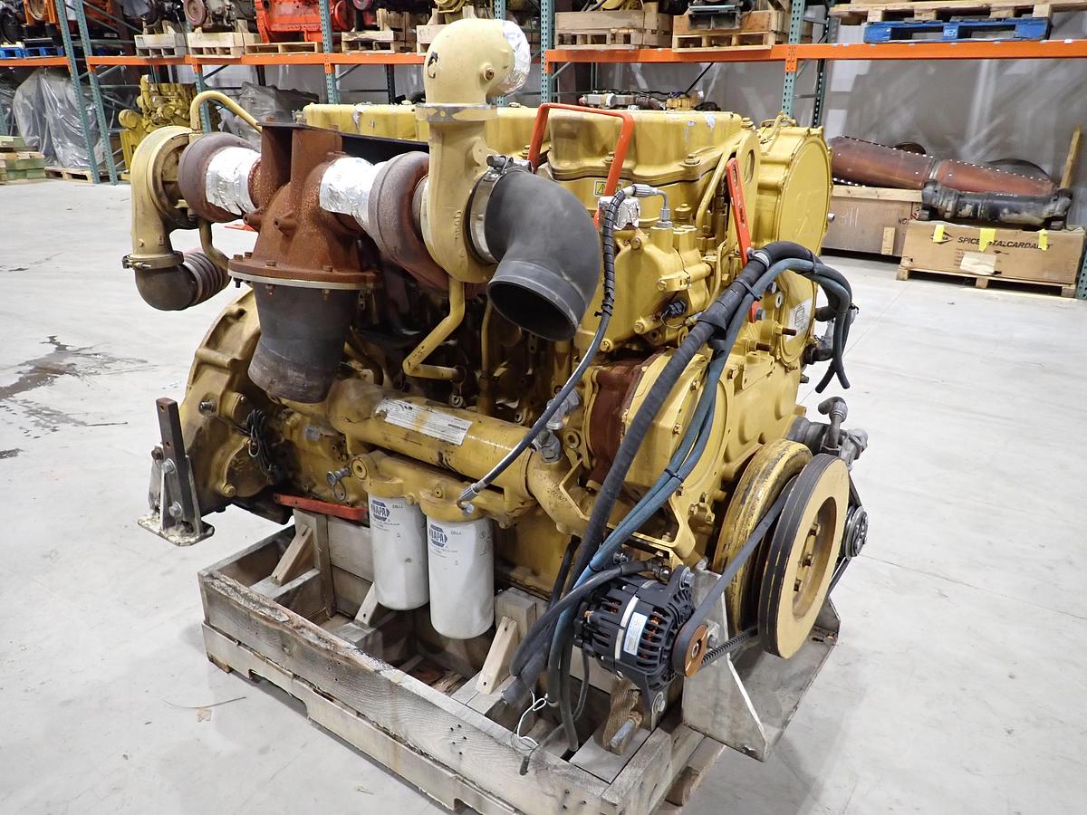 Used 2013 CAT C18 Twin Turbo Diesel Engine AR # 366-9753