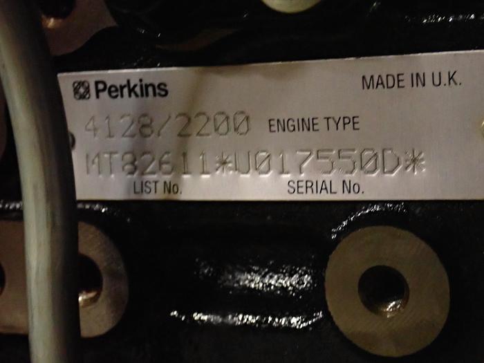 2018 Perkins 1204F-E44TA 110 HP Diesel Power Unit