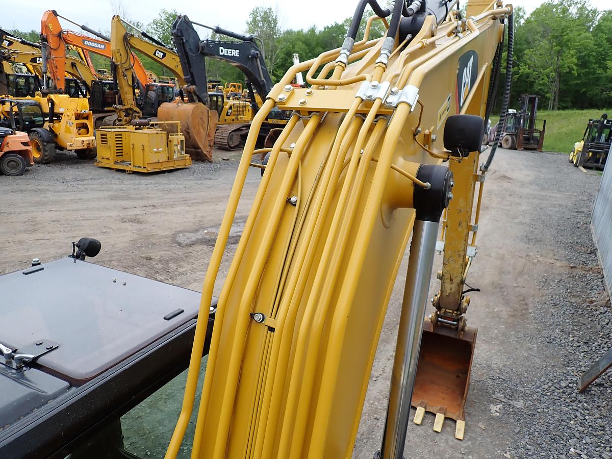 Used 2018 CAT 313FL Hydraulic Excavator FRONT BLADE