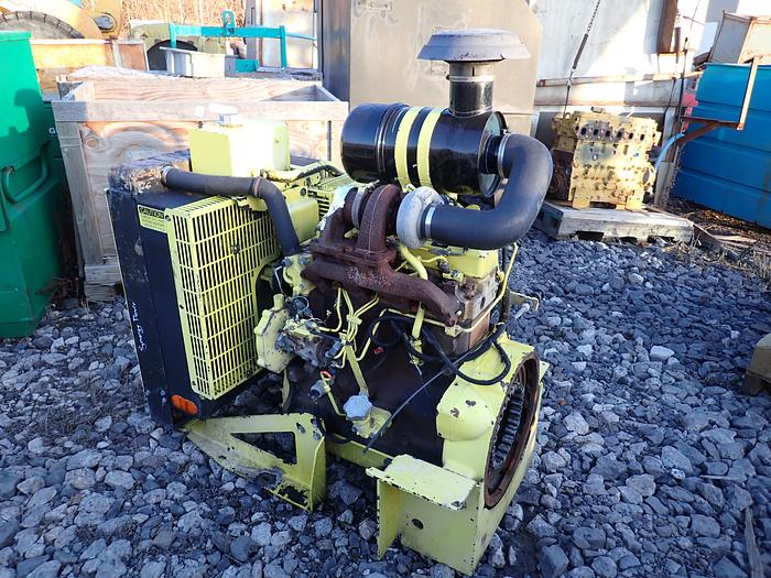Used 2017 John Deere 4045TF290 Diesel Engine Power Unit LOW HOUR SHORT BLOCK