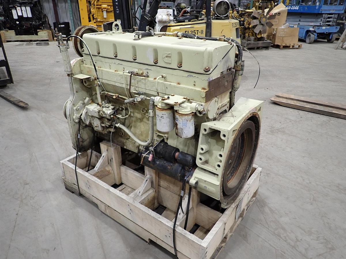 Used 1989 Cummins LTA10-C Diesel Engine 315 HP L10 CPL 894