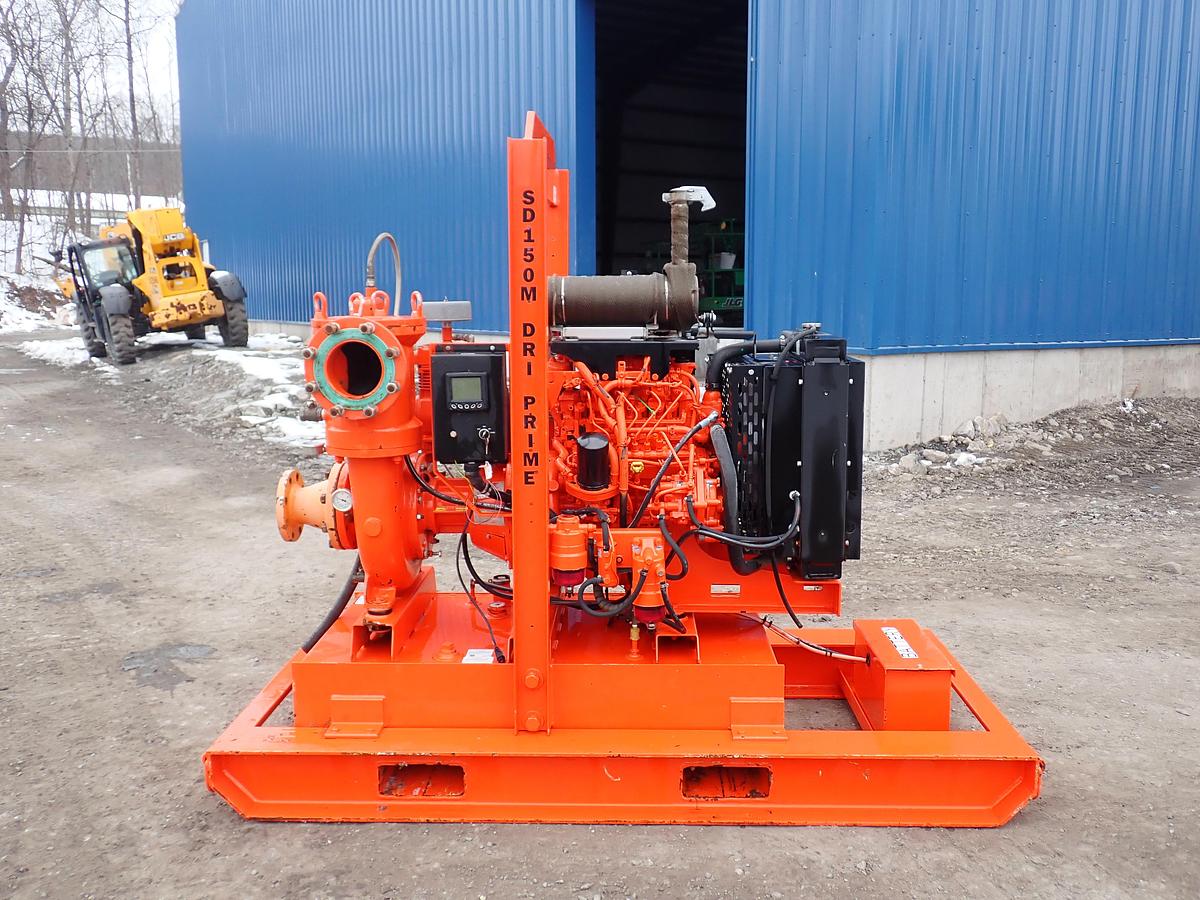 Used 2023 Godwin SD150M 6" Water Pump 111 HOURS!
