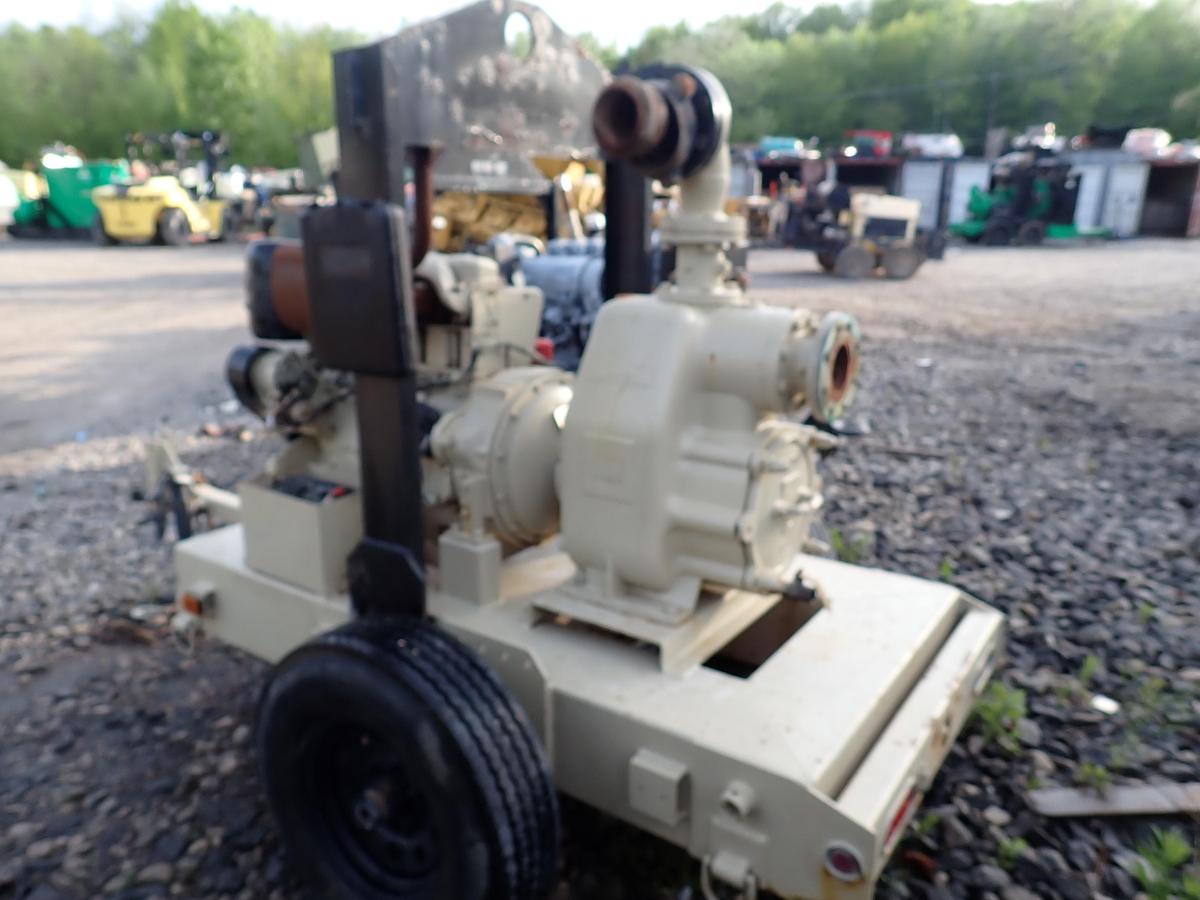 Used 2012 Cornell 6STX 6" Water Pump TRAILER TOWABLE