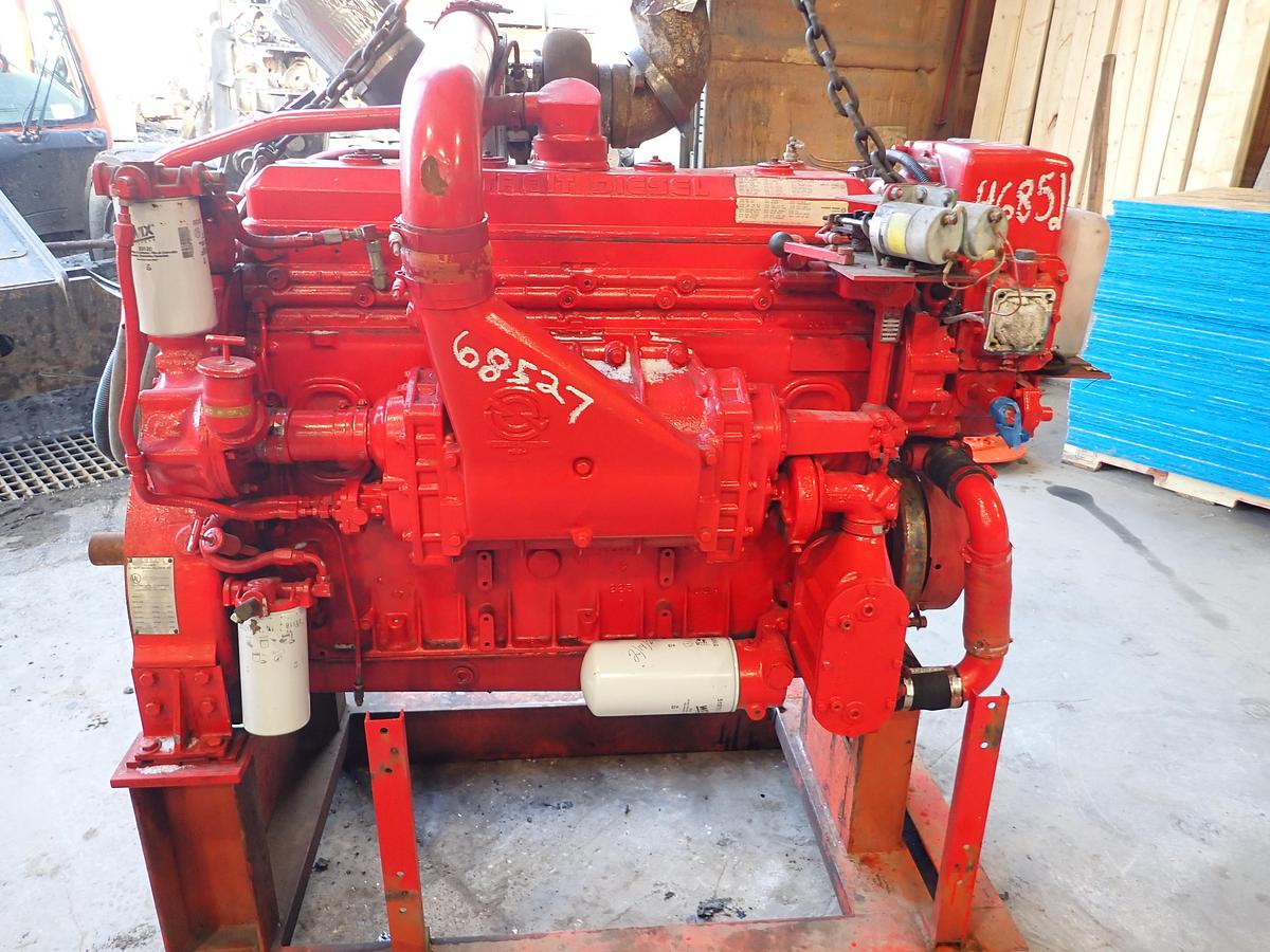 Used Detroit Diesel 6-71T Engine LOW HOURS! 1064-7312