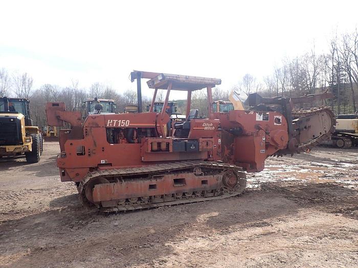 Used 2000 Ditch Witch HT150 Crawler Trencher JOHN DEERE DIESEL H1812 Hydrostatic