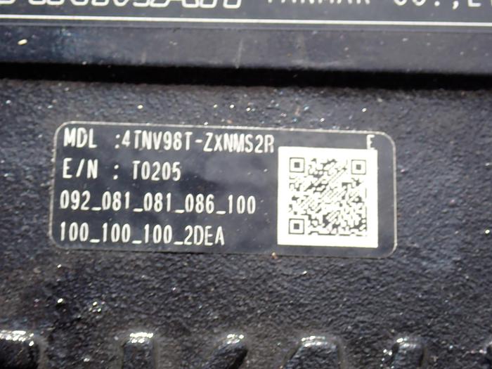 Refurbished Yanmar 4TNV98T-ZXNMS2R Turbo Diesel Engine FACTORY REMAN