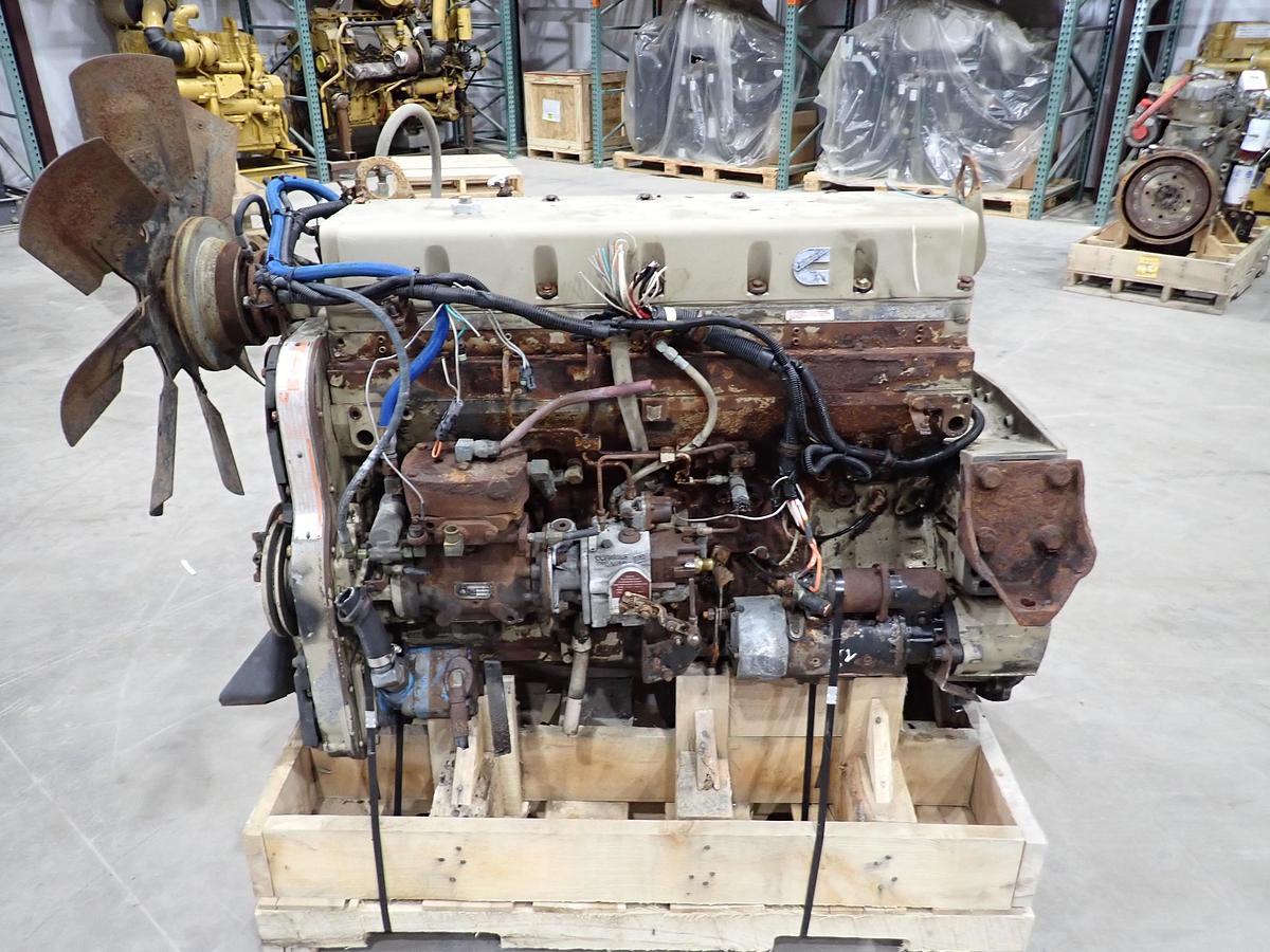 Used 1989 Cummins LTA10-240 Diesel Truck Engine CPL 1224