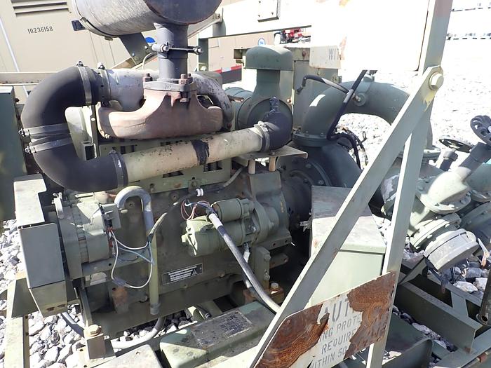 Used Gorman Rupp 04A13-F3L GOV'T SURPLUS WATER PUMP