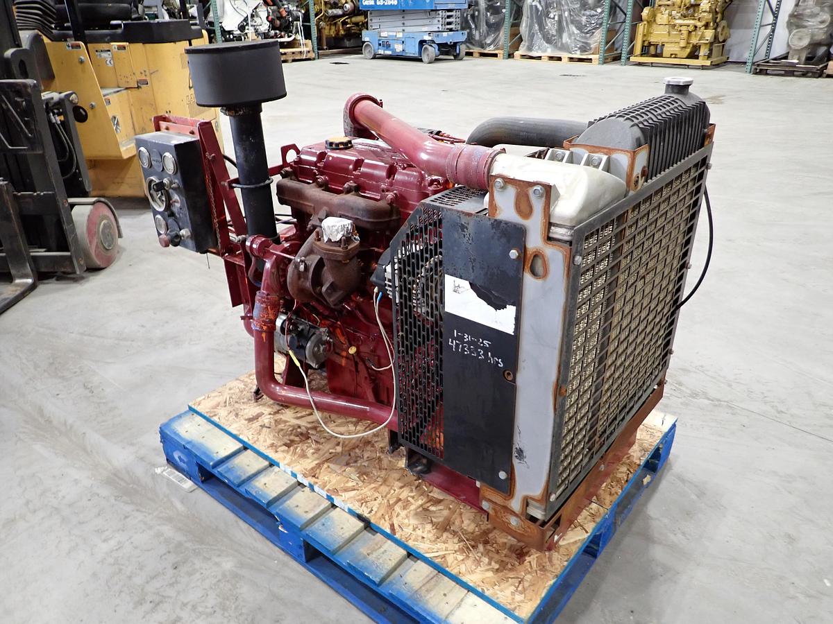 Used 2005 CAT 3054C Turbo Diesel Engine POWER UNIT 127 HP
