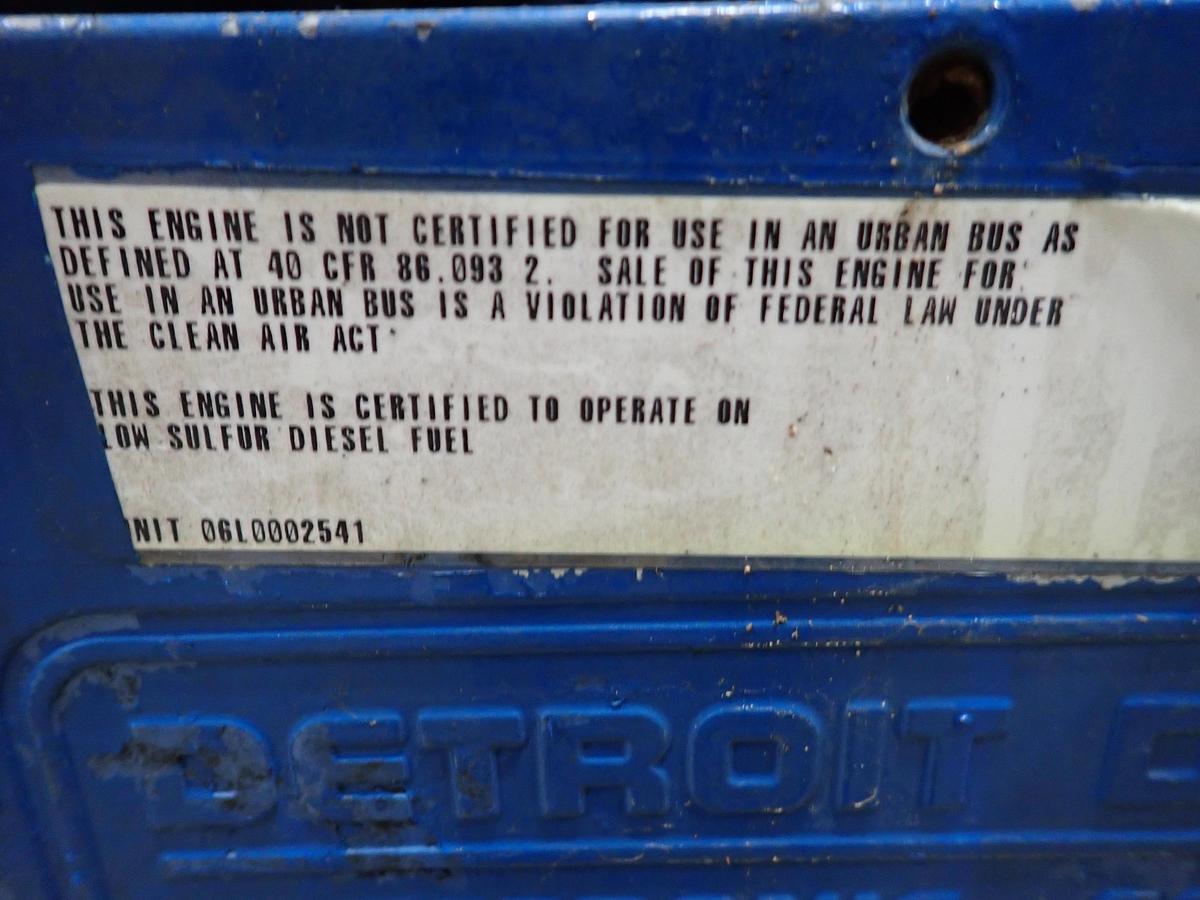 Used 1997 Detroit Diesel Series 55 12 Liter Truck Engine
