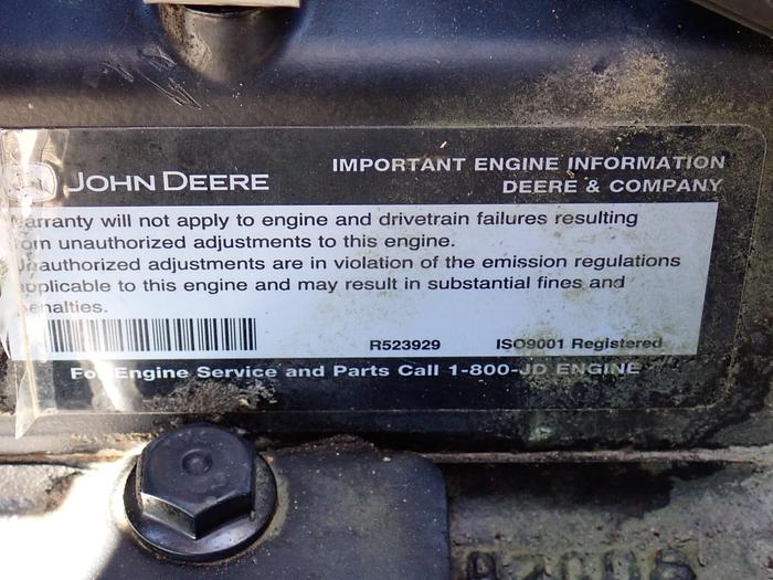 Used 2008 John Deere 6068HF285 LOW HOUR Diesel Power Unit