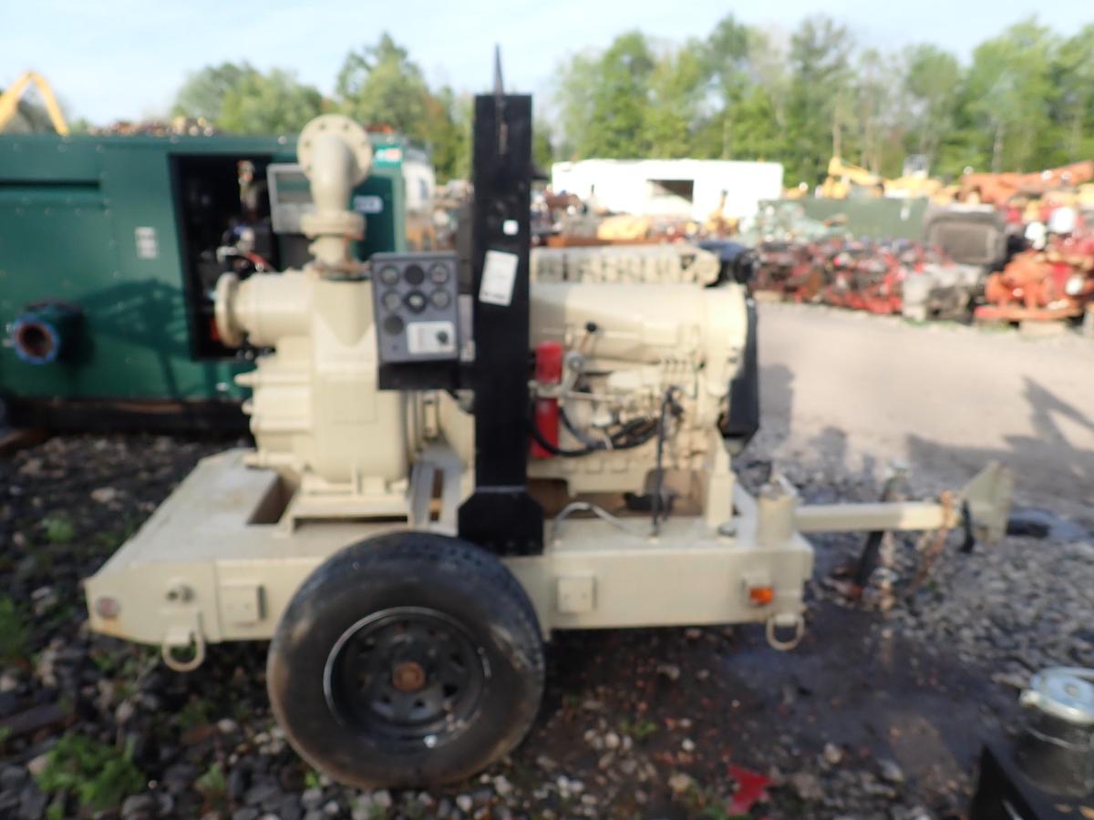 Used 2012 Cornell 6STX 6" Water Pump TRAILER TOWABLE