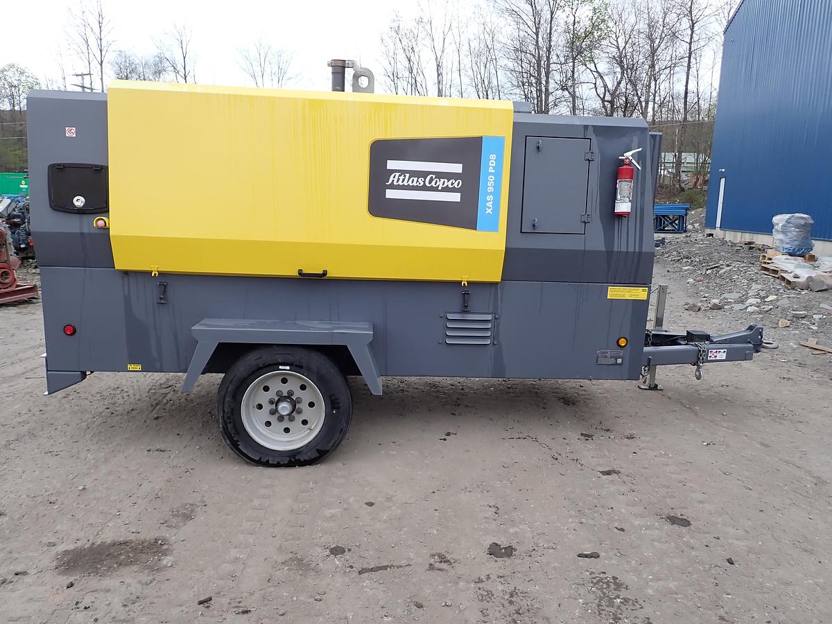 Used 2020 Atlas Copco XAS950 PD8 Air Compressor