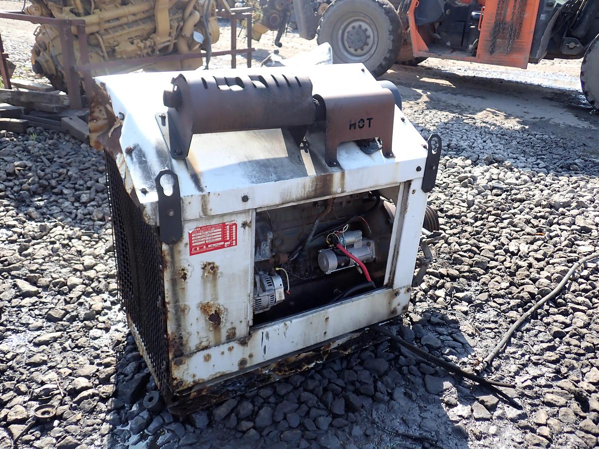 Used Kubota V3600-T-ET02 Turbo Diesel Engine POWER UNIT w/ PTO Clutch