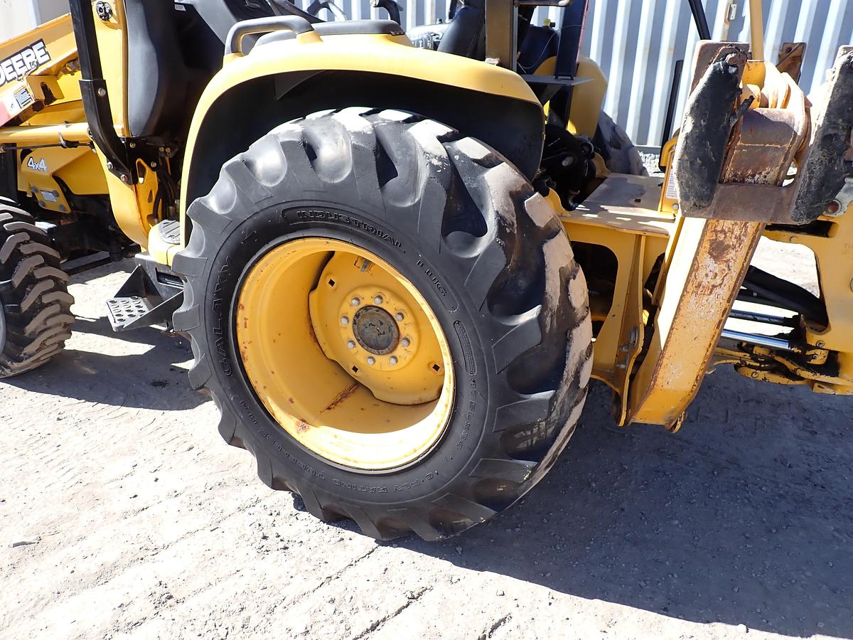 Used 2011 John Deere 110 Loader Backhoe