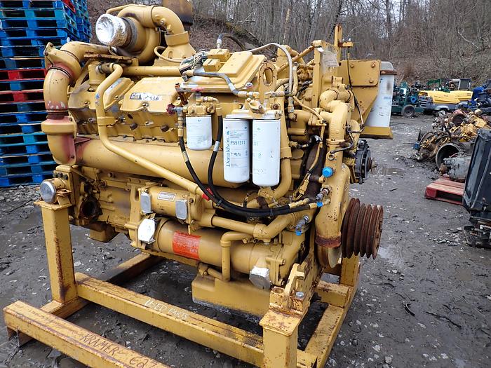 Used 2017 CAT 3412E Diesel Engine A/R 115-7641 D10R