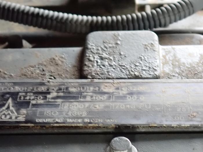 Used 2007 Deutz TCD2012 L06 2V Diesel Power Unit LOW HOURS! PTO Clutch