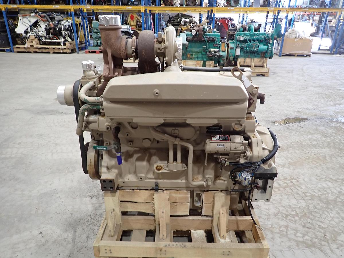 Used John Deere 6081AF001 Diesel Engine 51 ORIGINAL HOURS!