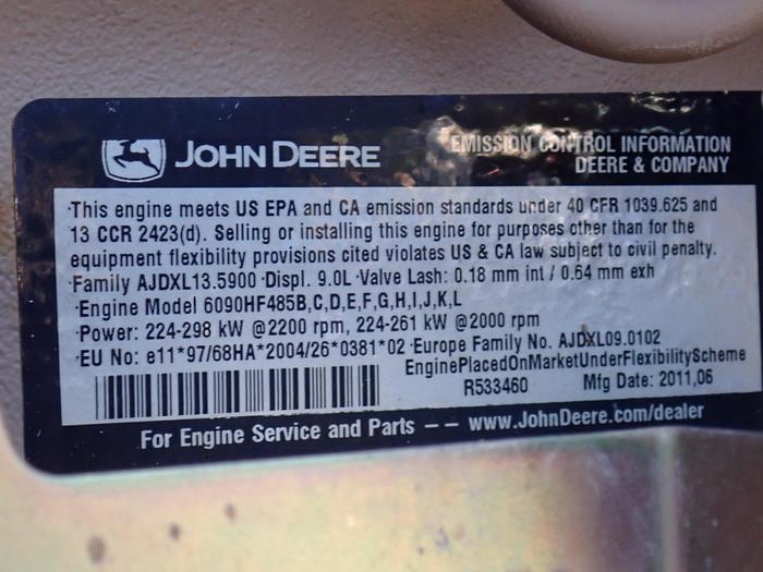 Used 2012 Pioneer SC108S17 10X8 Towable Water Pump