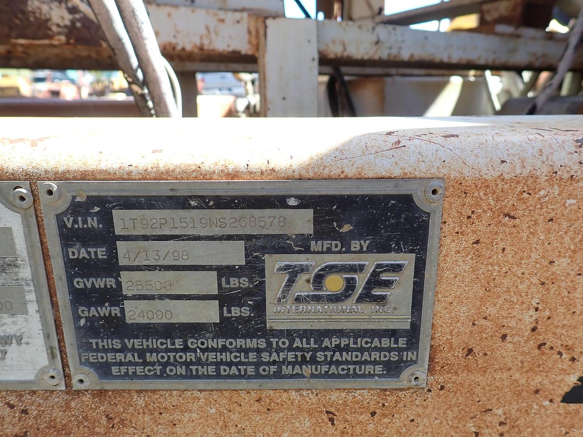 Used 1998 TSE TRRW-20 Reel Winder Trailer