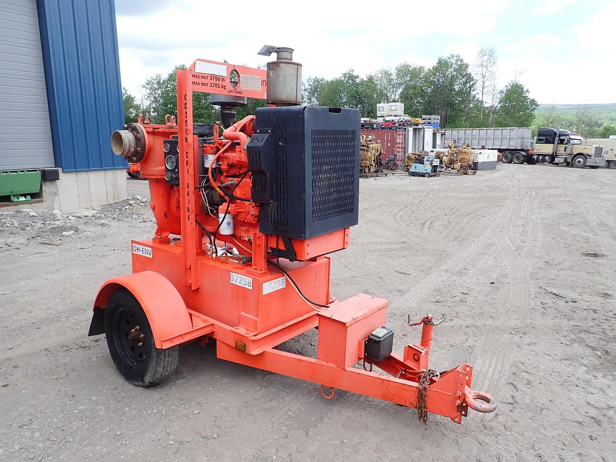 Used 2014 Godwin CD150M 6" Water Pump JOHN DEERE DIESEL