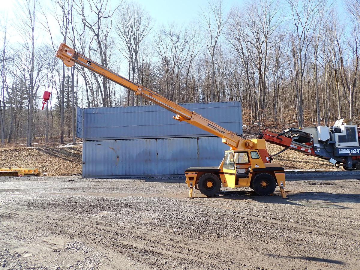 Used 1997 Broderson IC80-2E Carry Deck Crane