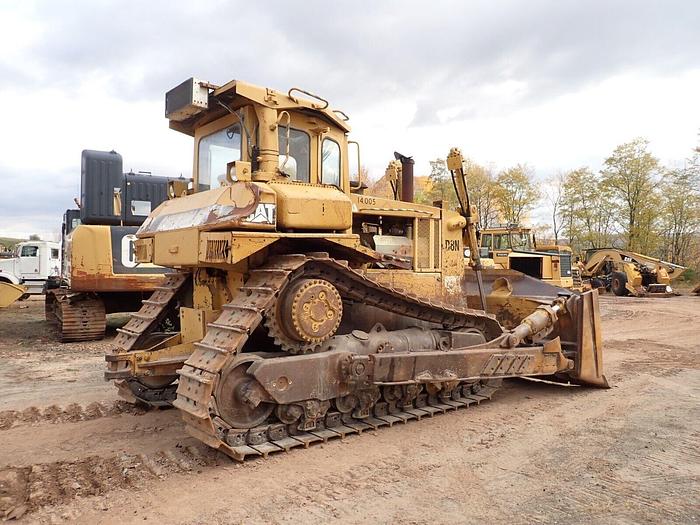 Used 1990 Caterpillar D8N Crawler Dozer CAT EROPS A/C SU Blade 3406C D8