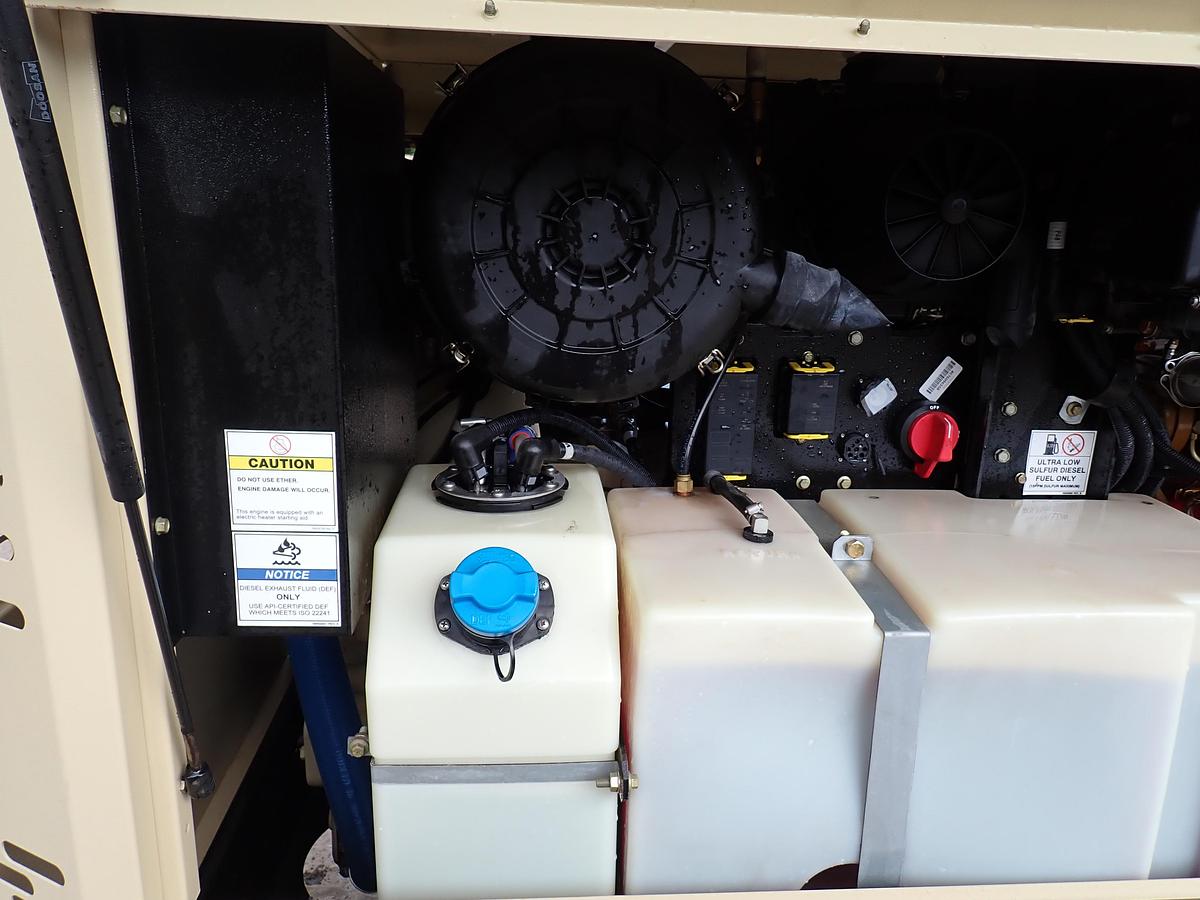 Used 2023 Doosan P425/HP375 Air Compressor 512 HOURS