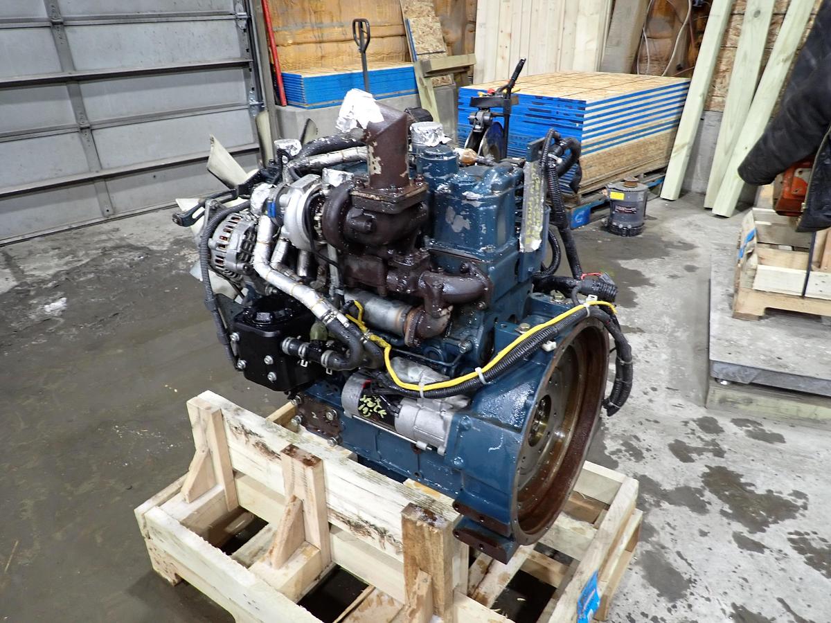 Used Kubota V3800-DI-TI-BG-ET01 Diesel Engine