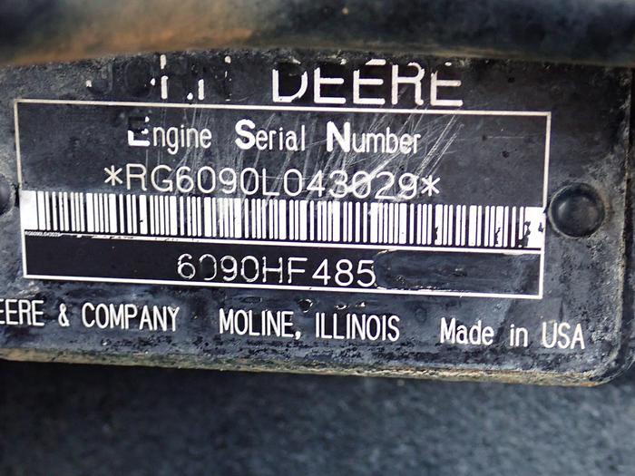 Used John Deere 6090HF485 Diesel Power Unit 4917 HOURS