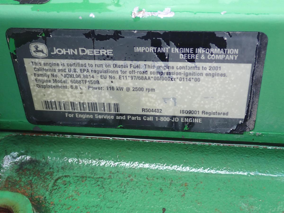 Used 2001 John Deere 6068TF150 Diesel POWER UNIT