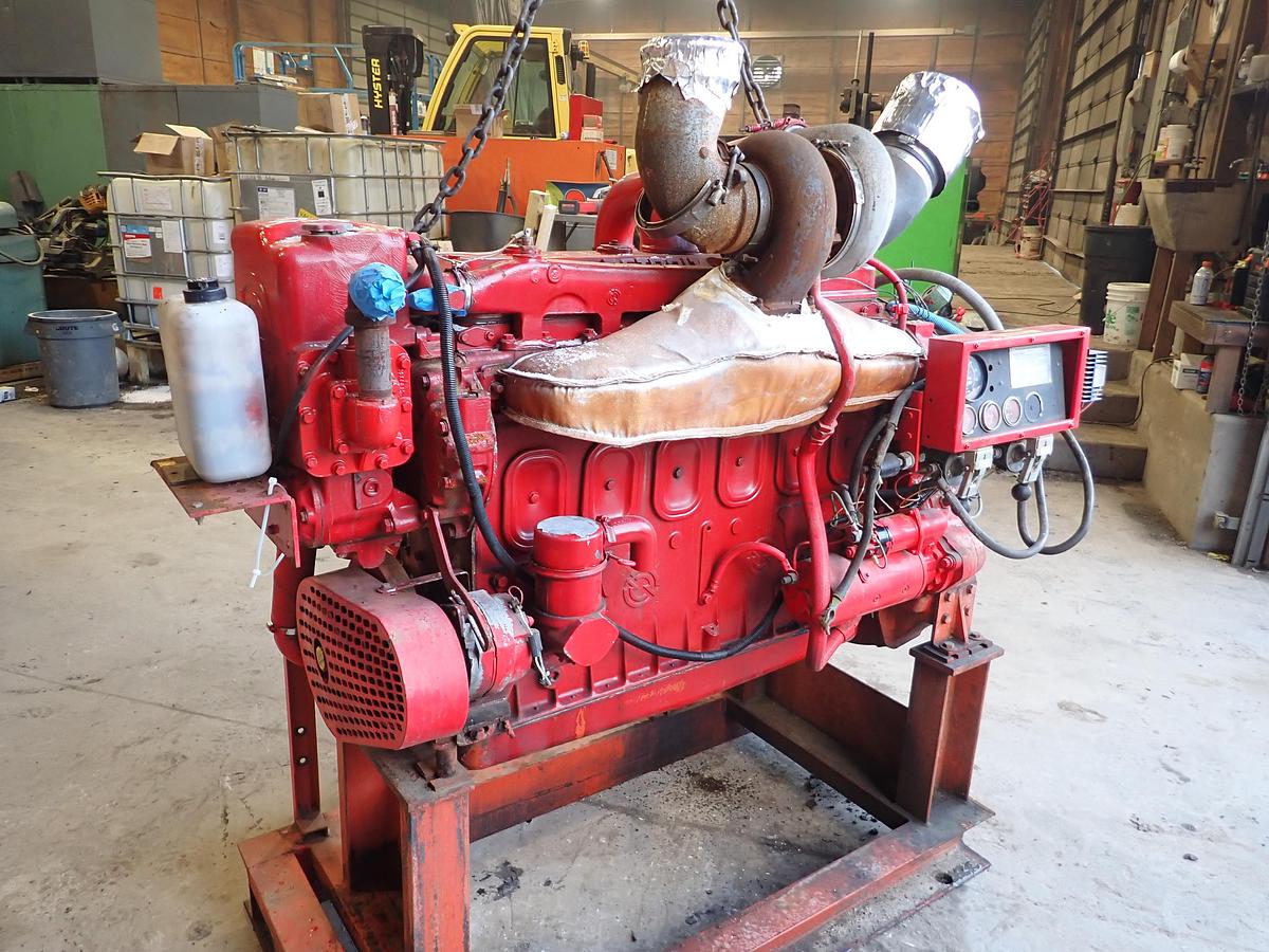 Used Detroit Diesel 6-71T Engine LOW HOURS! 1064-7312